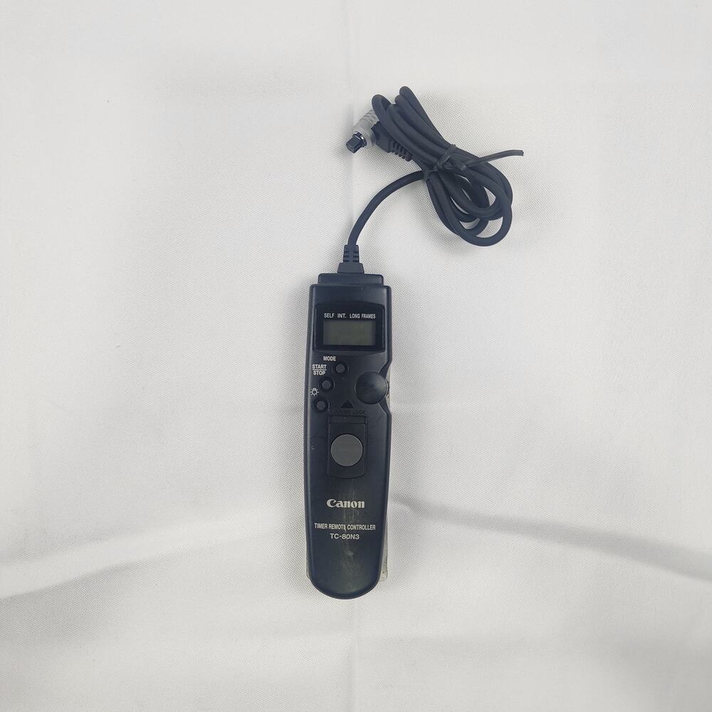 Canon TC-80N3 Timer Remote Controller Intervalometer for EOS 1D 5D 7D Series